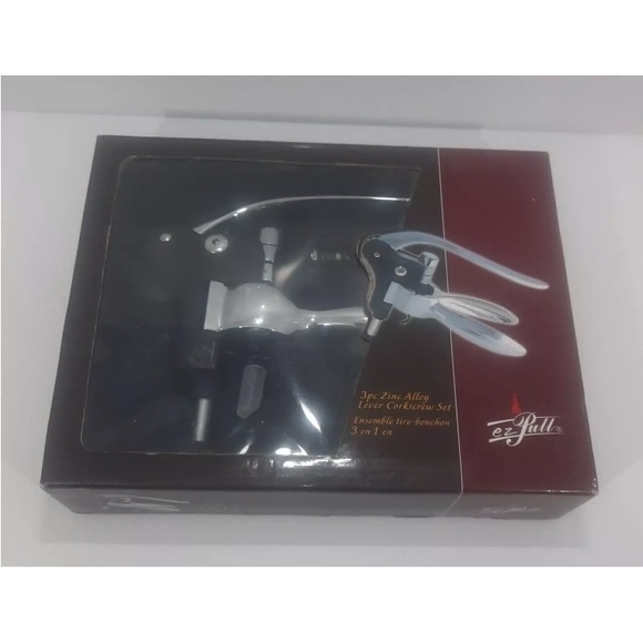 3 piece zinc alloy Corkscrew set - Picture 2 of 5